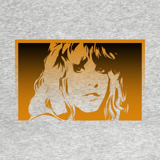 Stevie Nicks Goldtone Pop Art by Hart Images